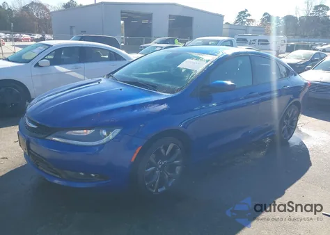 2015 Chrysler 200 S from USA, damaged, VIN 1C3CCCBGXFN572600